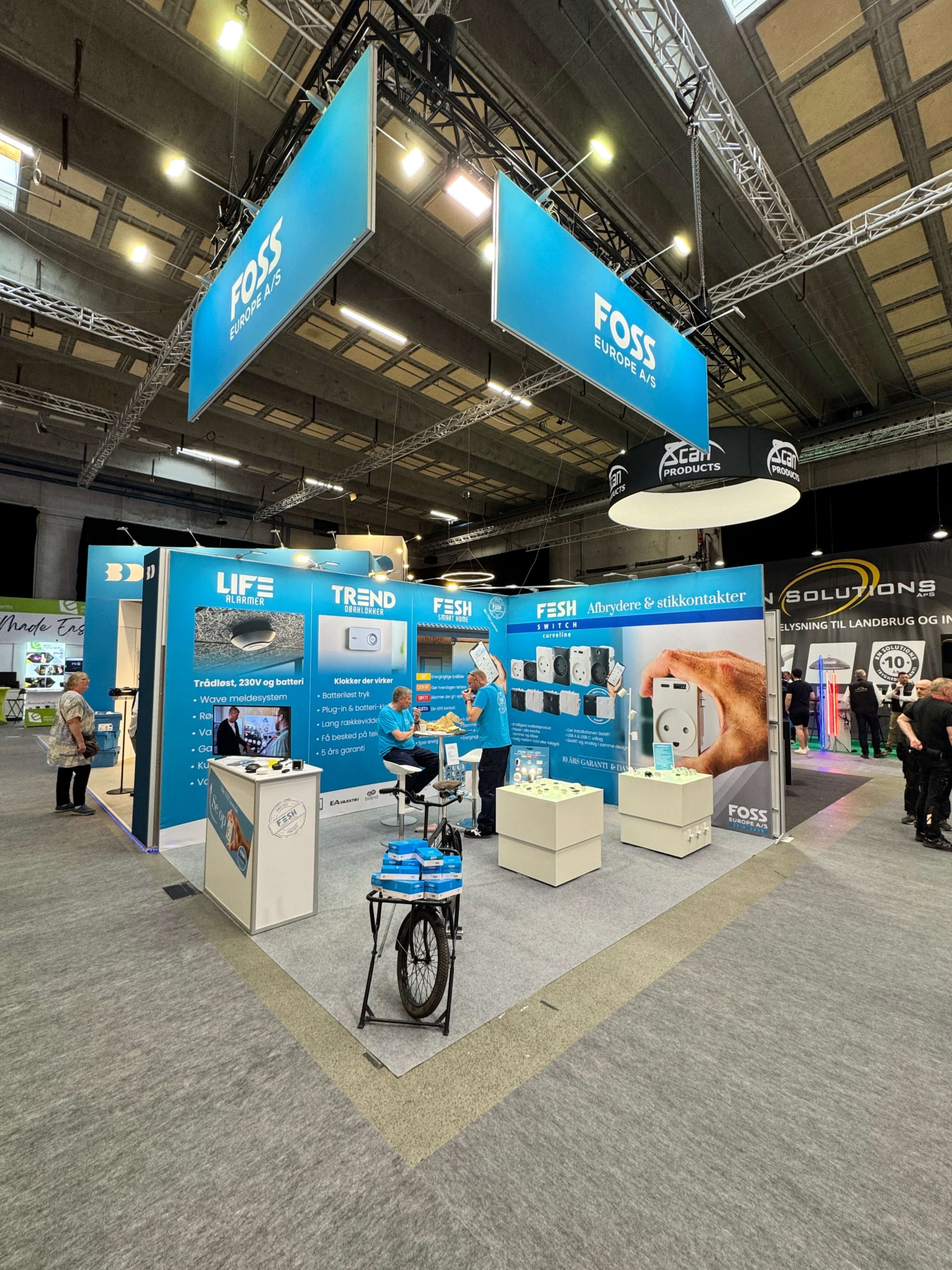 Messestand for Foss